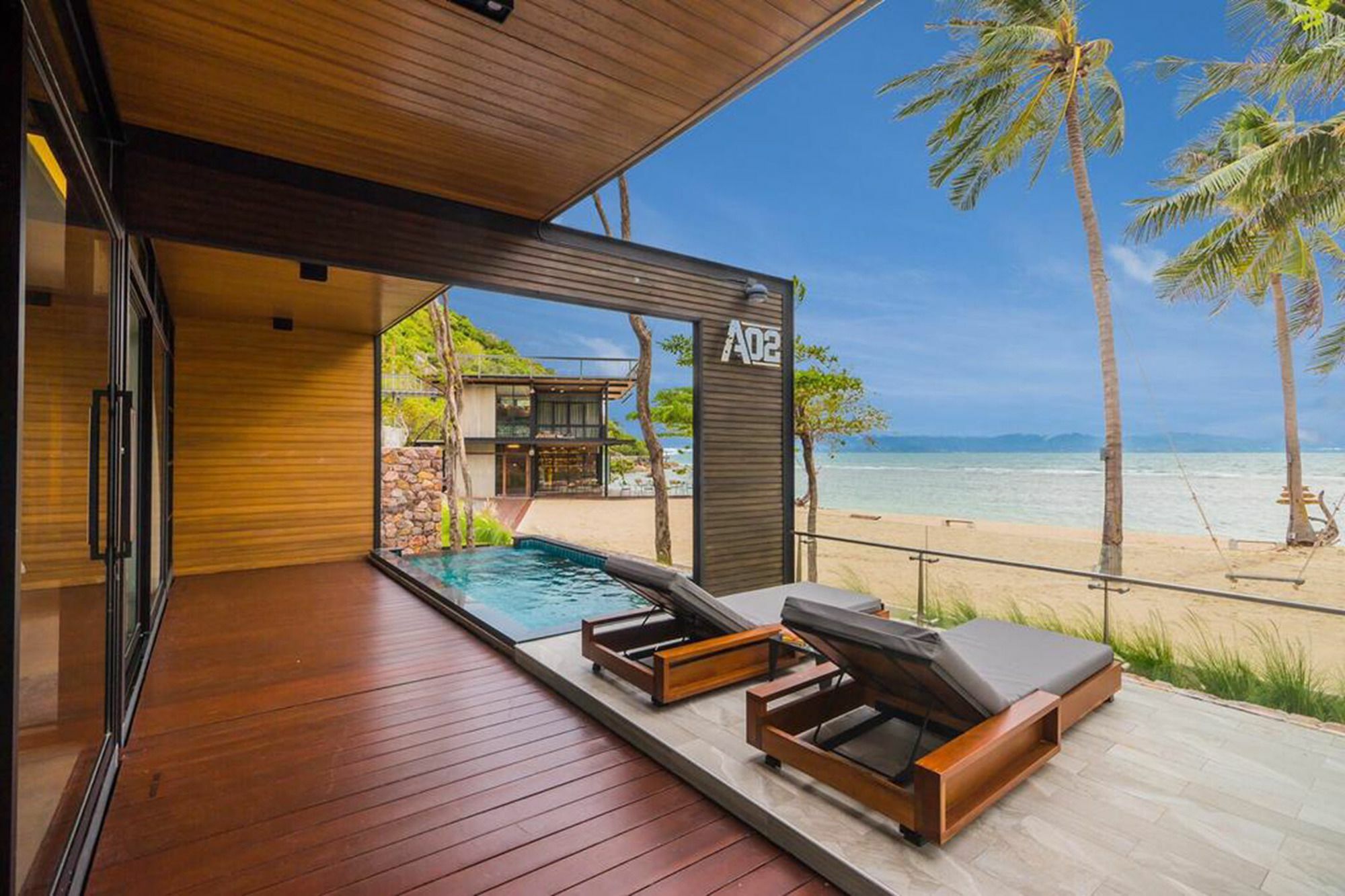 The Cabin Beach Resort Haad Rin Exterior photo